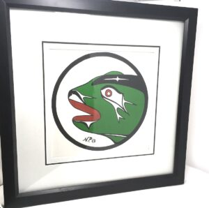 noel pootas frog painting
