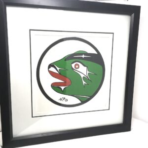 noel pootas frog painting